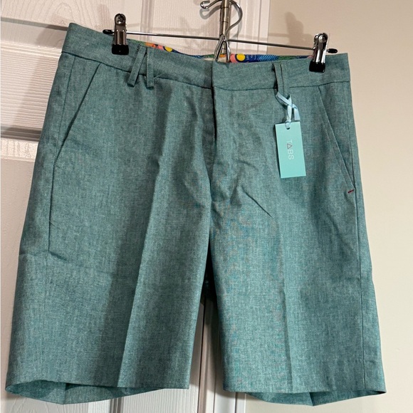 TABS Men's Formal Bermudas - Blue Iguana Sz 32 - Picture 3 of 13